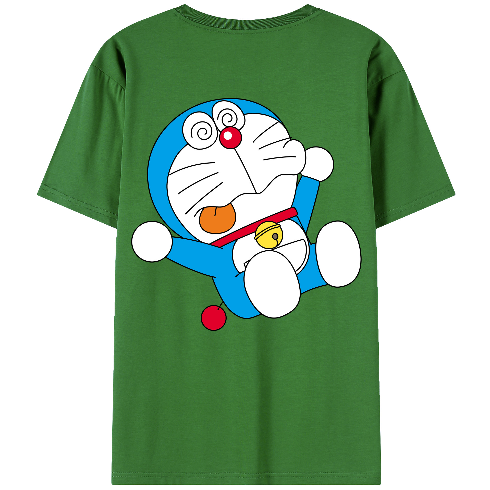 （画像用） ドラえもん Doraemon レディース半袖Tシャツ(バックプリント)